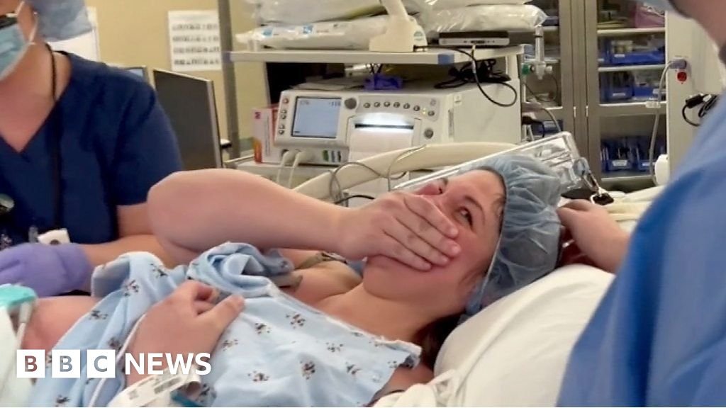 Alabama mother Joy as babies born to mum with rare double womb
