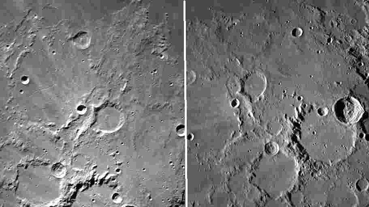 The first images of the moon and the lunar surface as seen by Jaxa