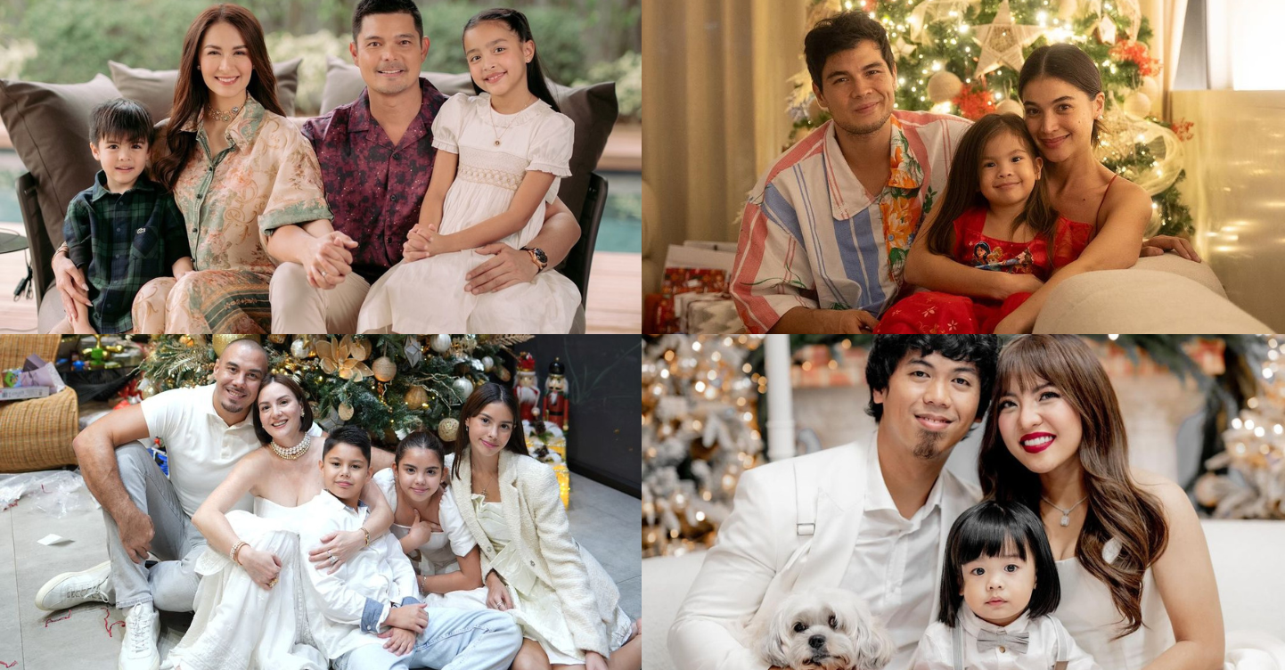 LOOK: Christmas 2023 Family Photos of Filipino Celebrities and Content Creators