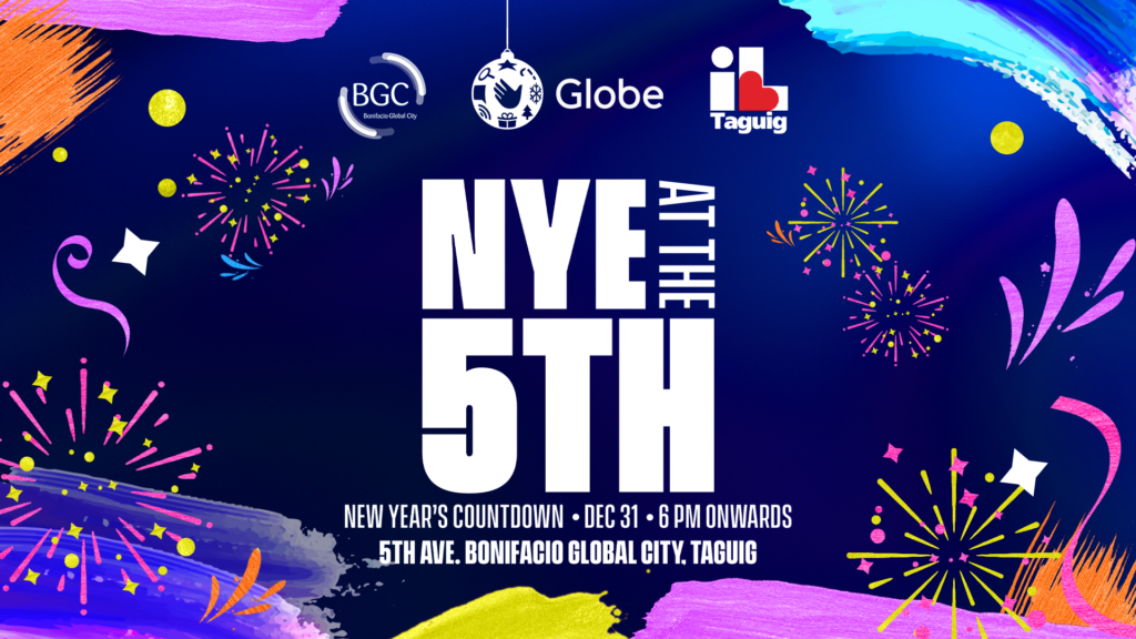 Light up your New Year with Globe in NYE AT THE 5TH