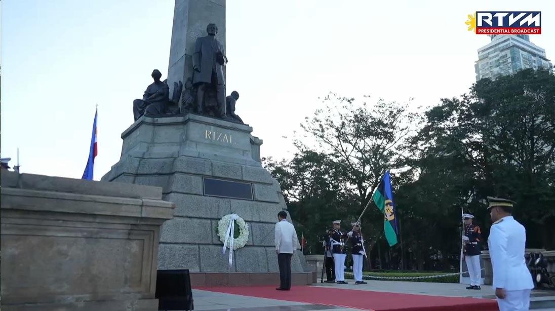 Marcos to Filipinos on Rizal Day Imitate Rizal show genuine love of country