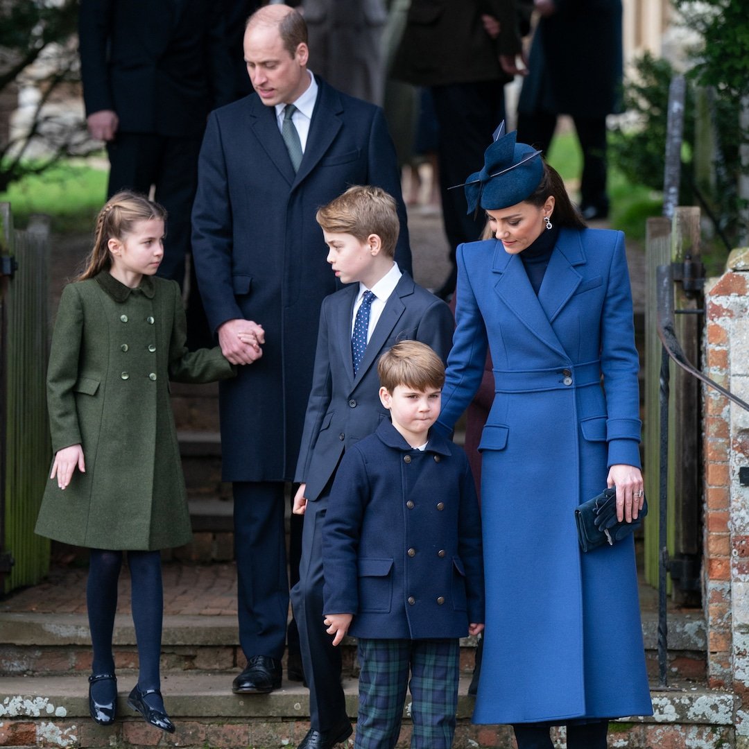 See Prince George Princess Charlotte Prince Louis on Christmas Walk