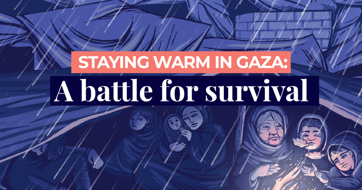 Staying warm in Gaza: A battle for survival | Infographic News