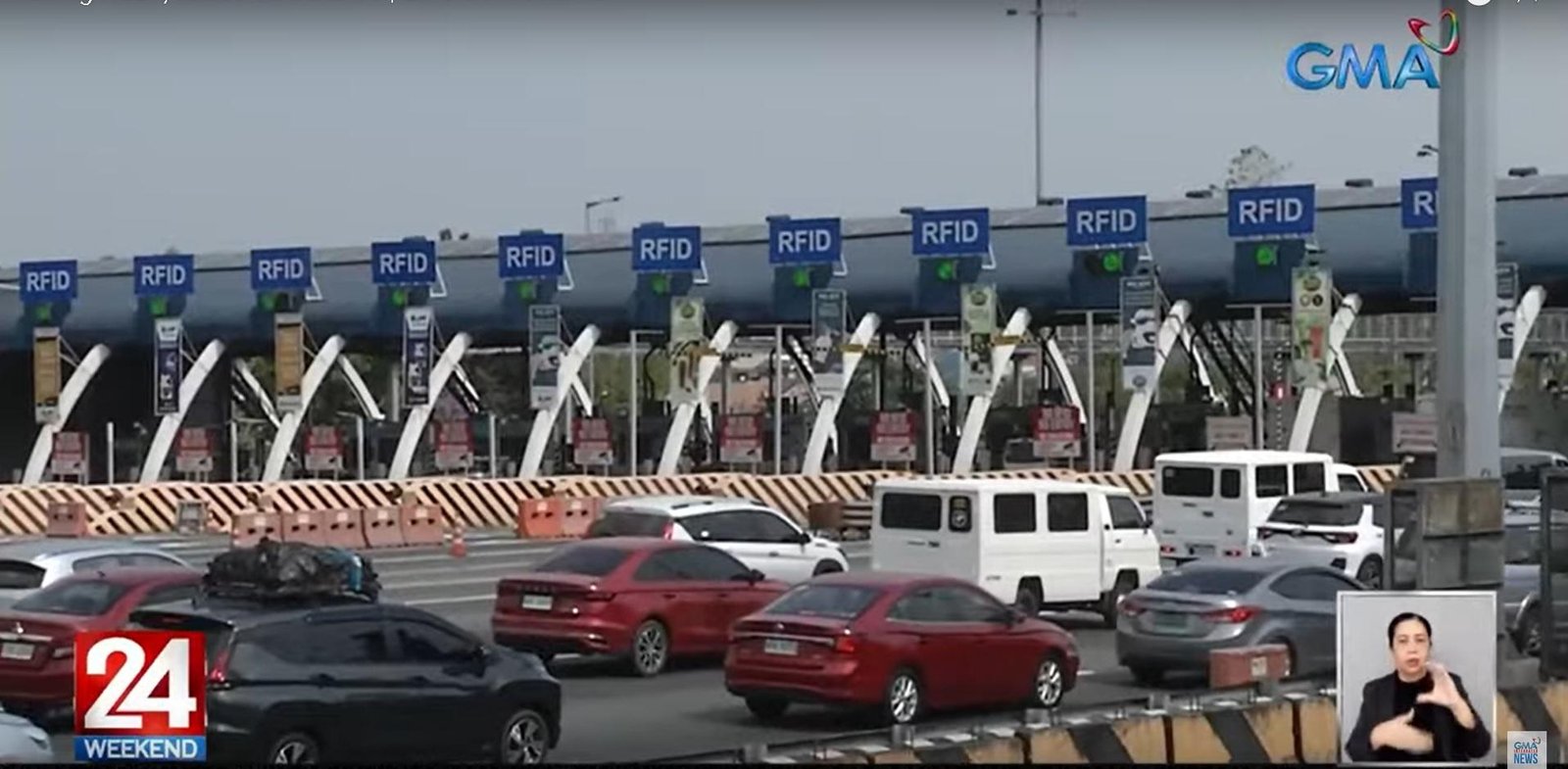 TRB expects heavy traffic in tollways on Saturday Dec 23
