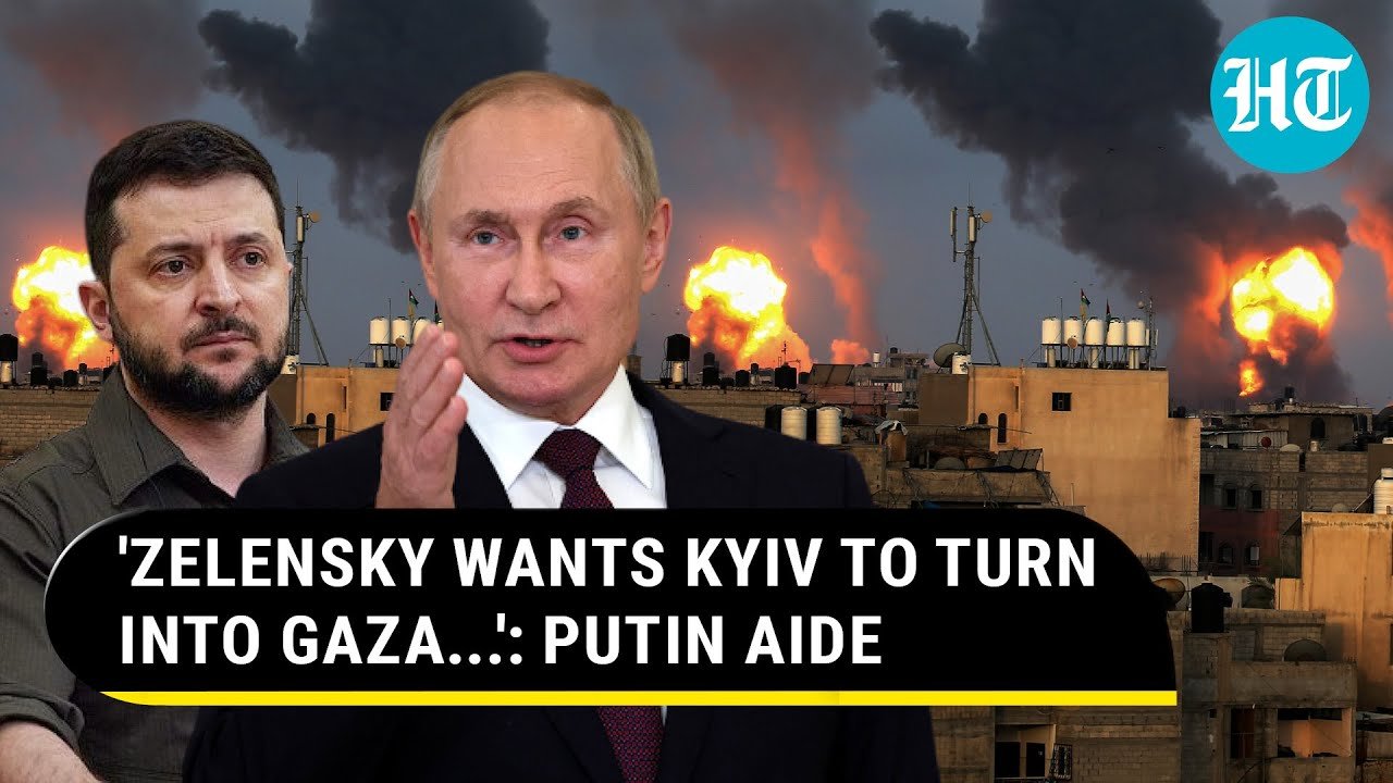 Putin Aide Rips ‘Scum’ Zelensky For ‘Gaza Wish’ As Russian Army Pounds Kyiv | Details
