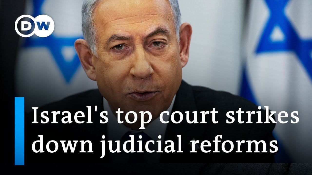 Israel’s Supreme Court rejects key part of Netanyahu’s reforms | DW News
