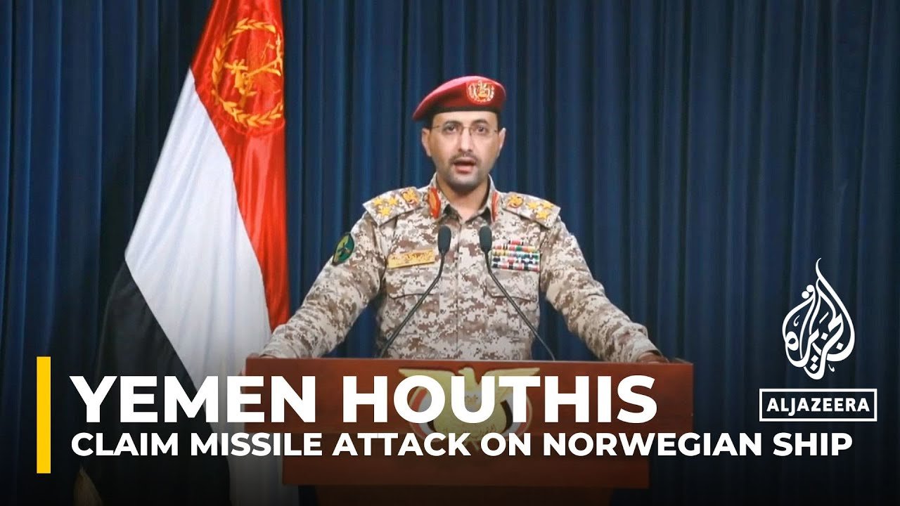 Yemen’s Houthis claim missile attack on Norwegian ship Strinda