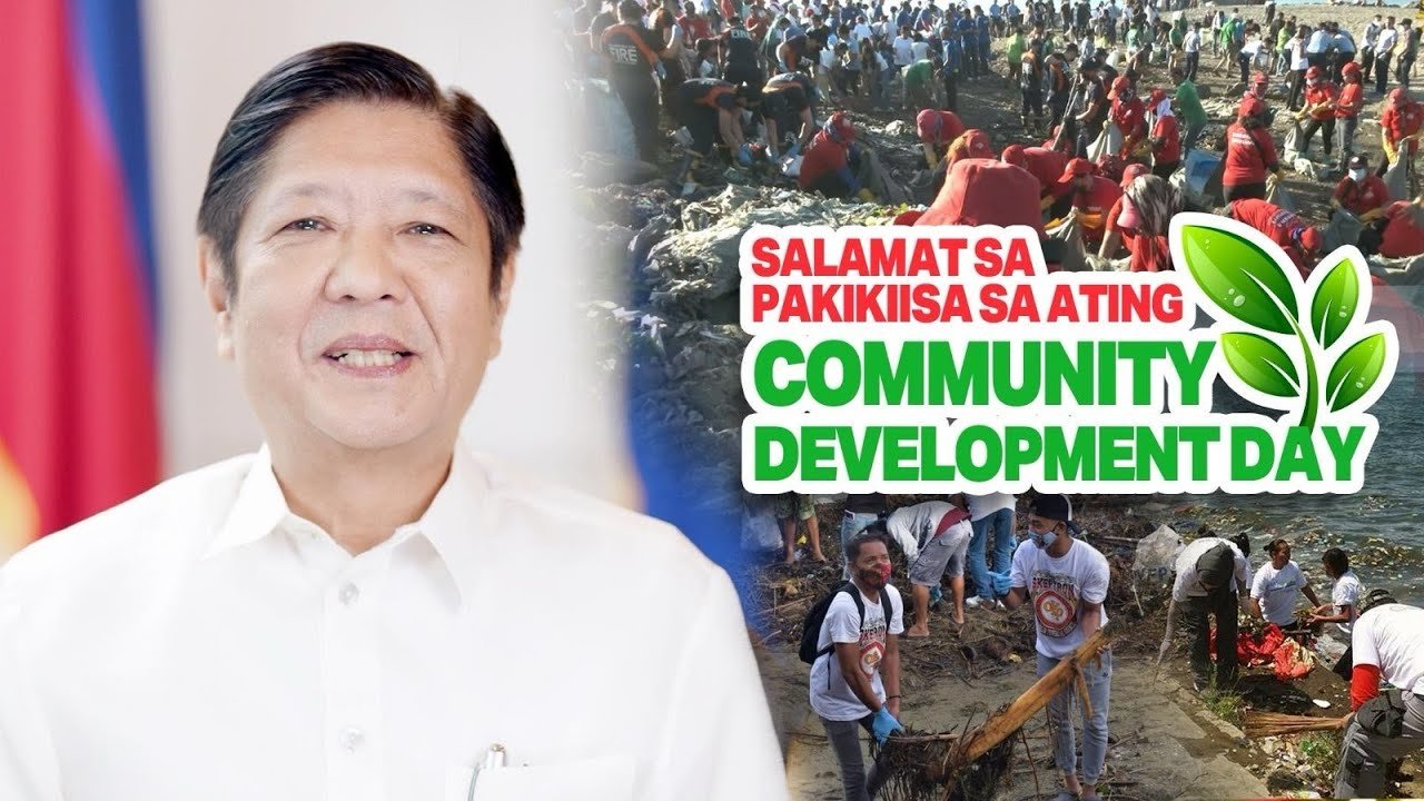 Salamat sa Pakikiisa sa Ating Community Development Day | Bongbong Marcos