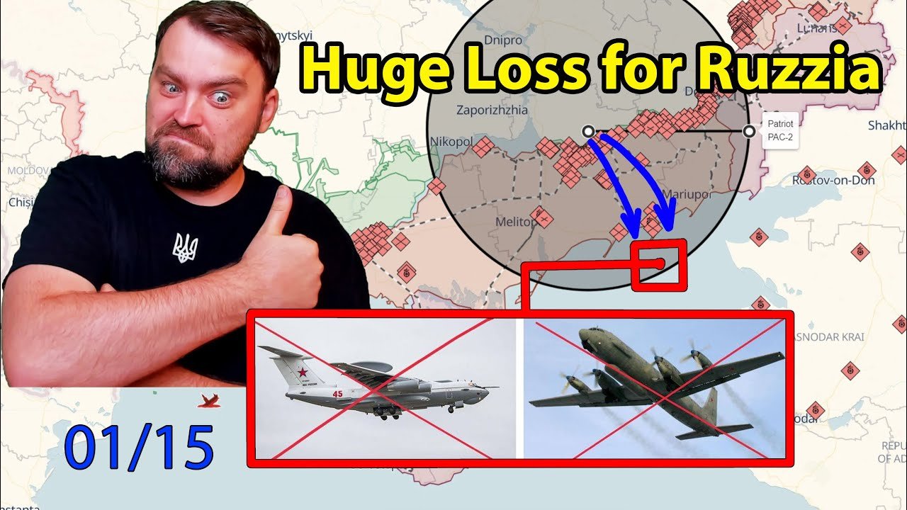Update from Ukraine | Ukraine shot down two Very Important Ruzzian Military Planes, Glory to Ukraine