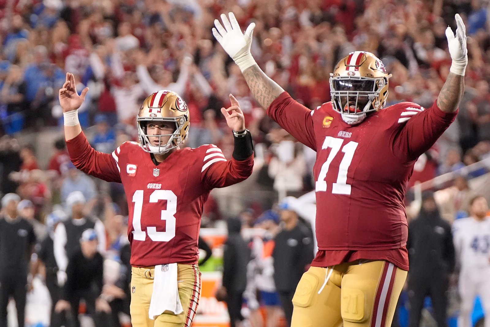 49ers rally past Lions, advance to Super Bowl vs Chiefs