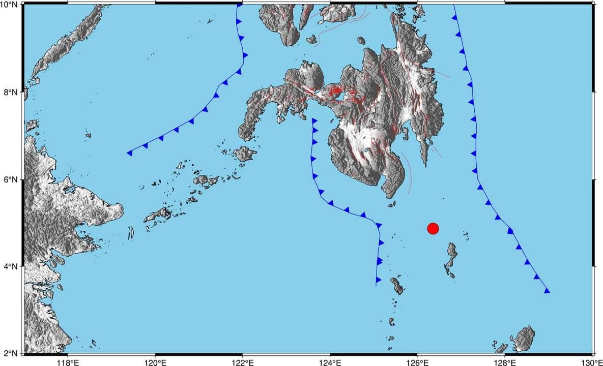 71 Magnitude Earthquake Strikes Sarangani Island Davao Occidental