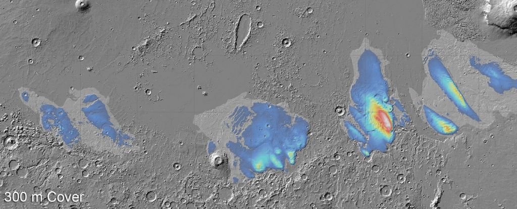 A Massive Amount of Water Ice Has Been Found on Mars Lurking Beneath The Equator ScienceAlert