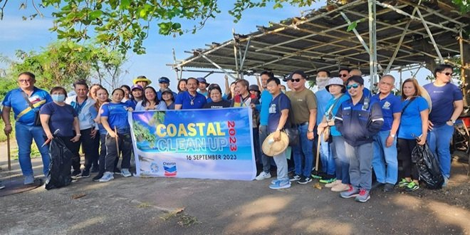 Annual Coastal Cleanup by Chevron in Batangas Supports Sea Turtle Nesting Season