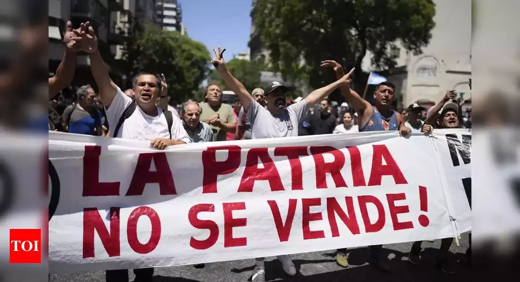 Argentina’s strike: Unions and streets protest Javier Milei’s austerity measures | World News