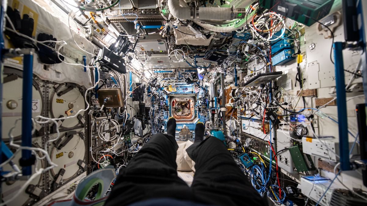 Ax-3 astronaut snaps dizzying photo of ISS’s jam-packed interior
