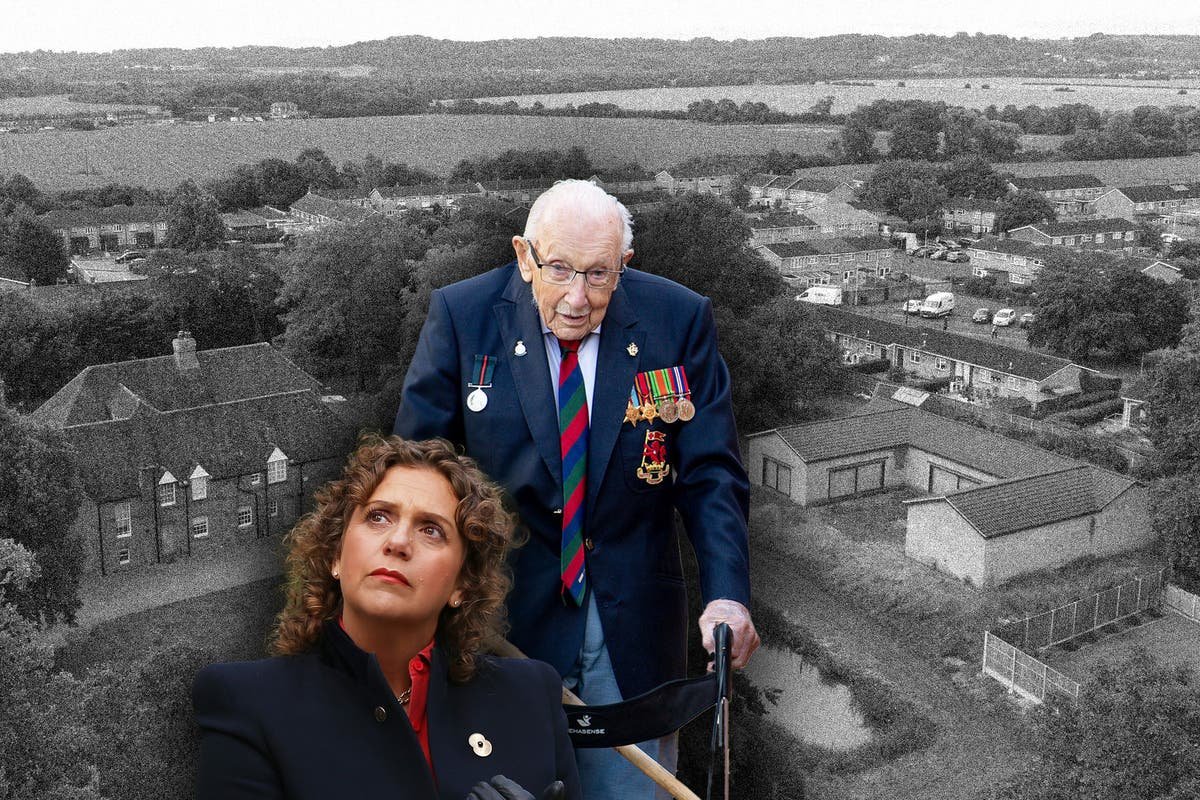 Captain Tom: Inside the village facing the ‘tarnished legacy’ of national hero as his family’s spa is razed