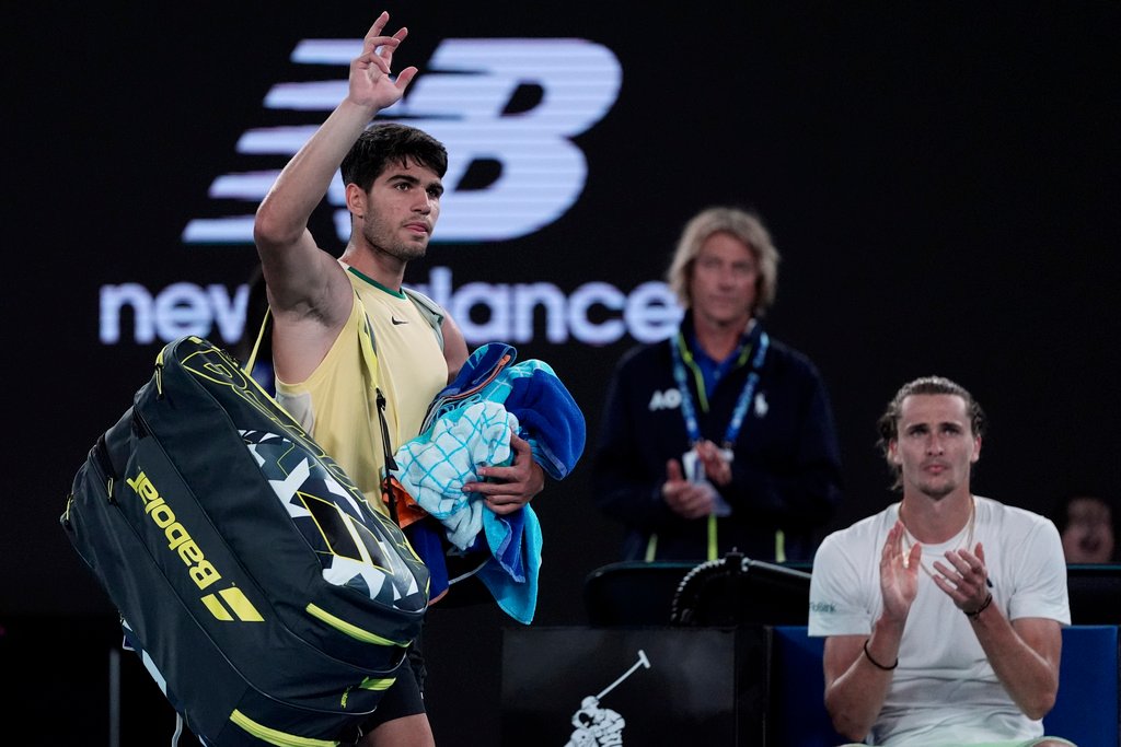 Carlos Alcaraz rues missed chances, leaves Australian Open happy