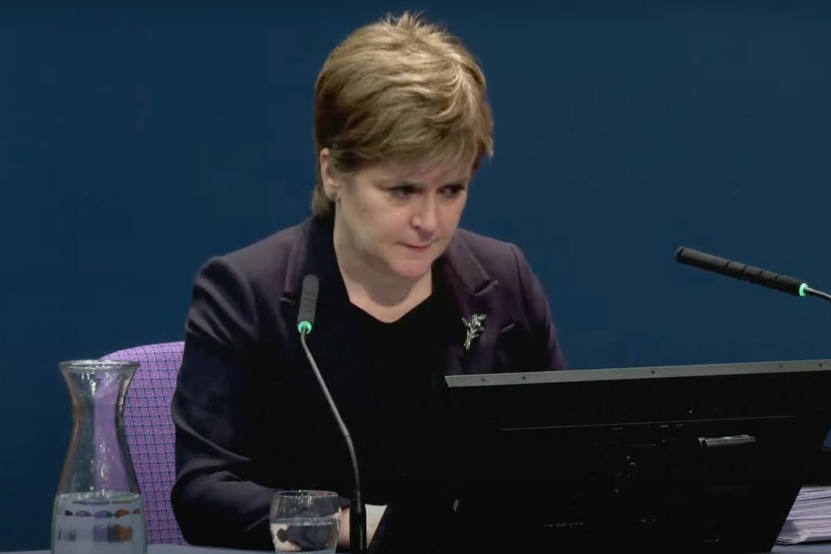Covid inquiry live Nicola Sturgeon chokes back tears after grilling over Whatsapp messages
