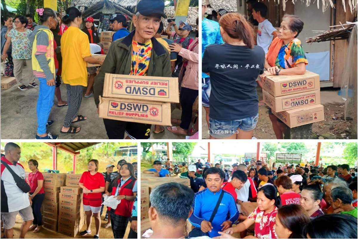 DSWD Bicol Extends Almost 1k Food Packs To Fisherfolk Affected By Shear Line