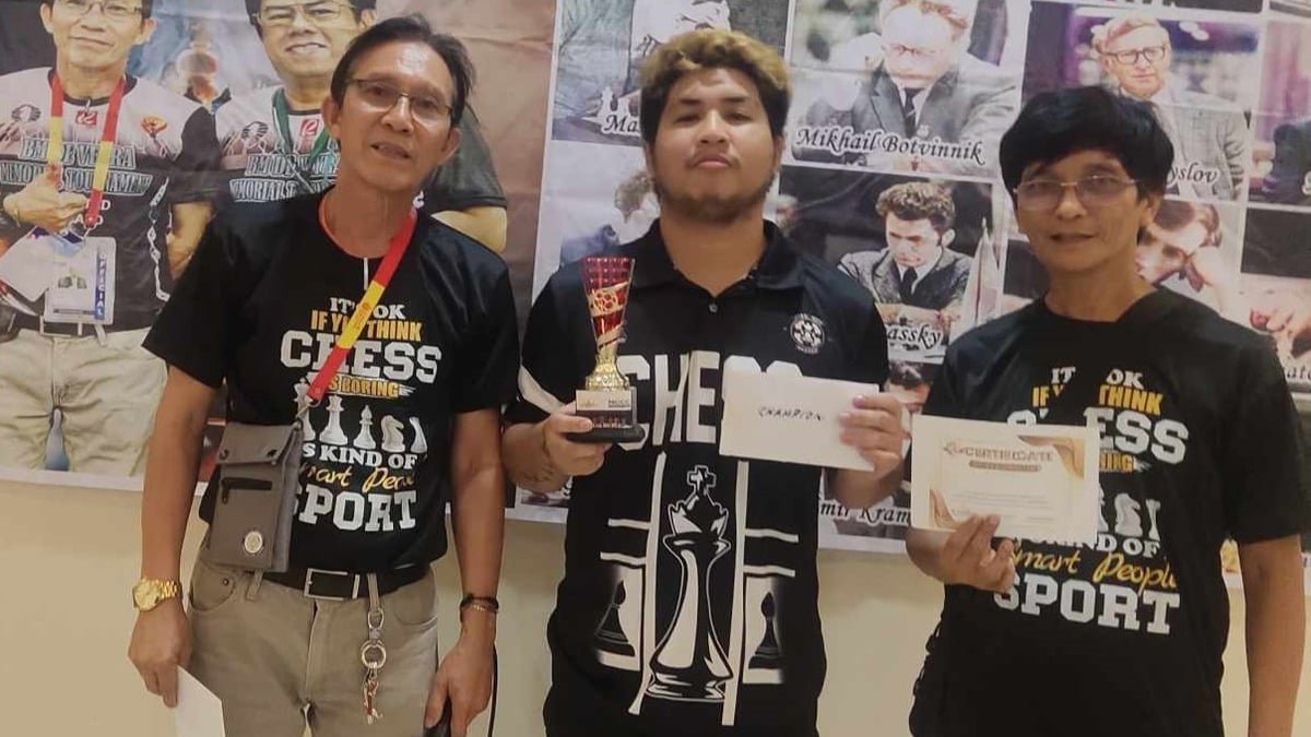 Davaos Fide Master AJ Literatus rules APM developmental open chessfest
