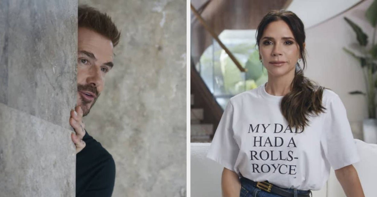 David And Victoria Beckham Are Being Praised For Their Priceless Sense Of Humor After They Recreated That Iconic Be Honest Meme For A New Commercial