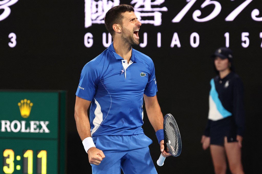 Djokovic admits ‘trash talk,’ coasts through at Australian Open