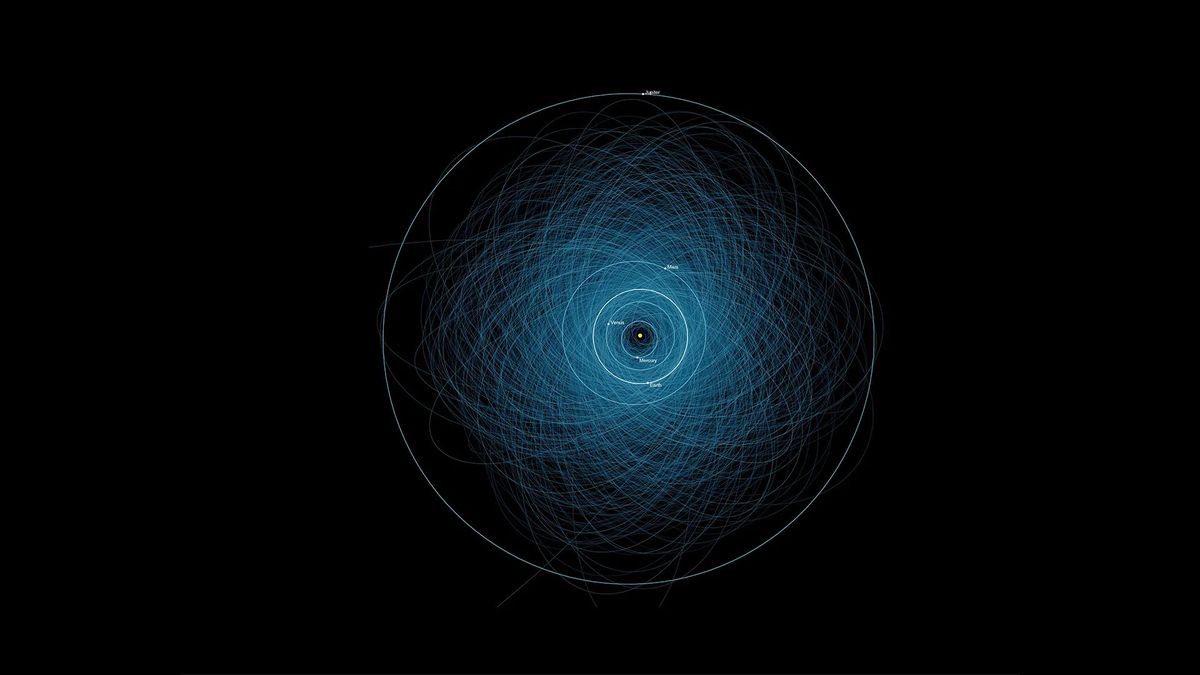 Thousands of asteroids surround us as shown by their orbits but our planet may have a way of tackling them