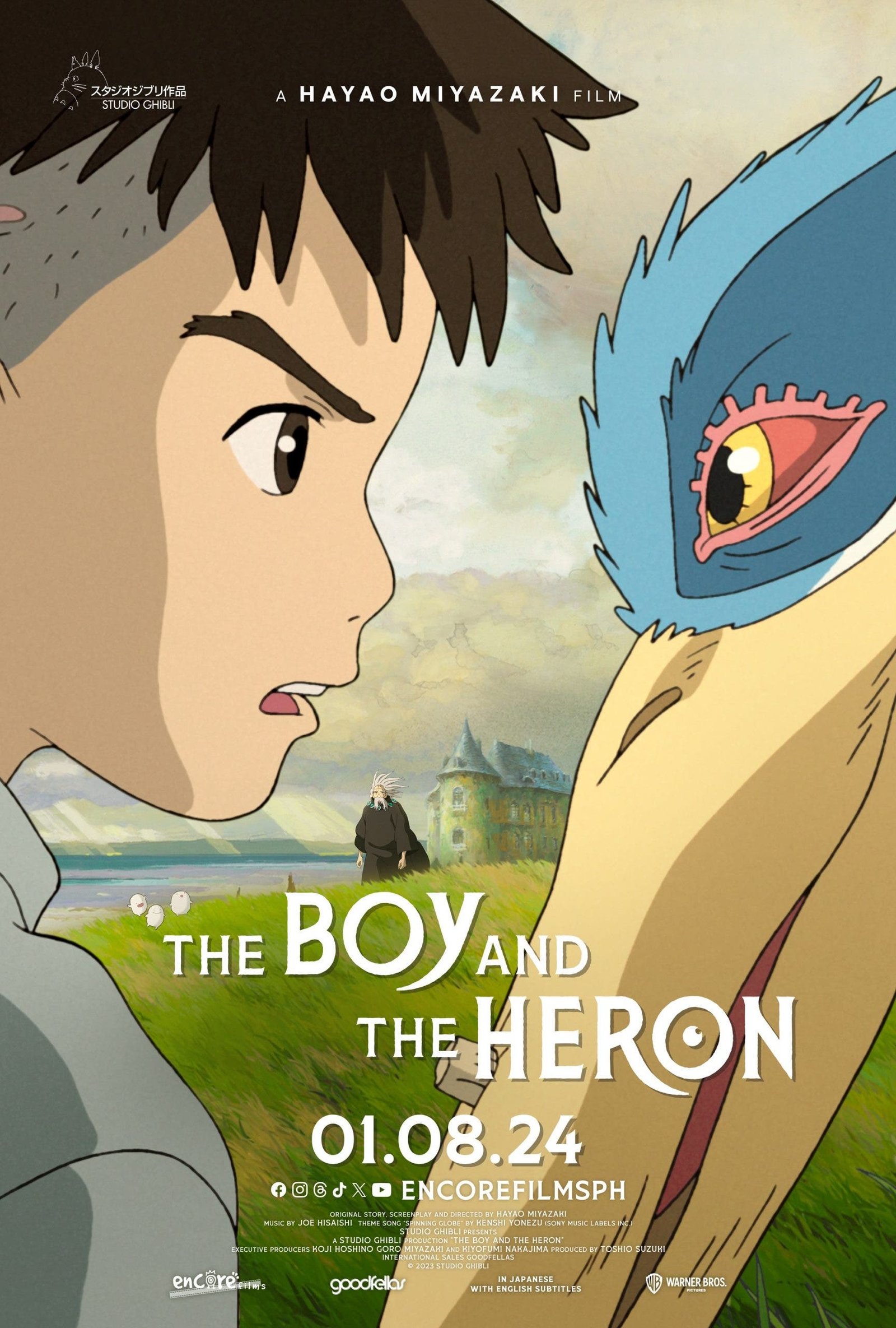 English Dubbed Versions of The Boy and the Heron Available in PH Cinemas on Jan 8