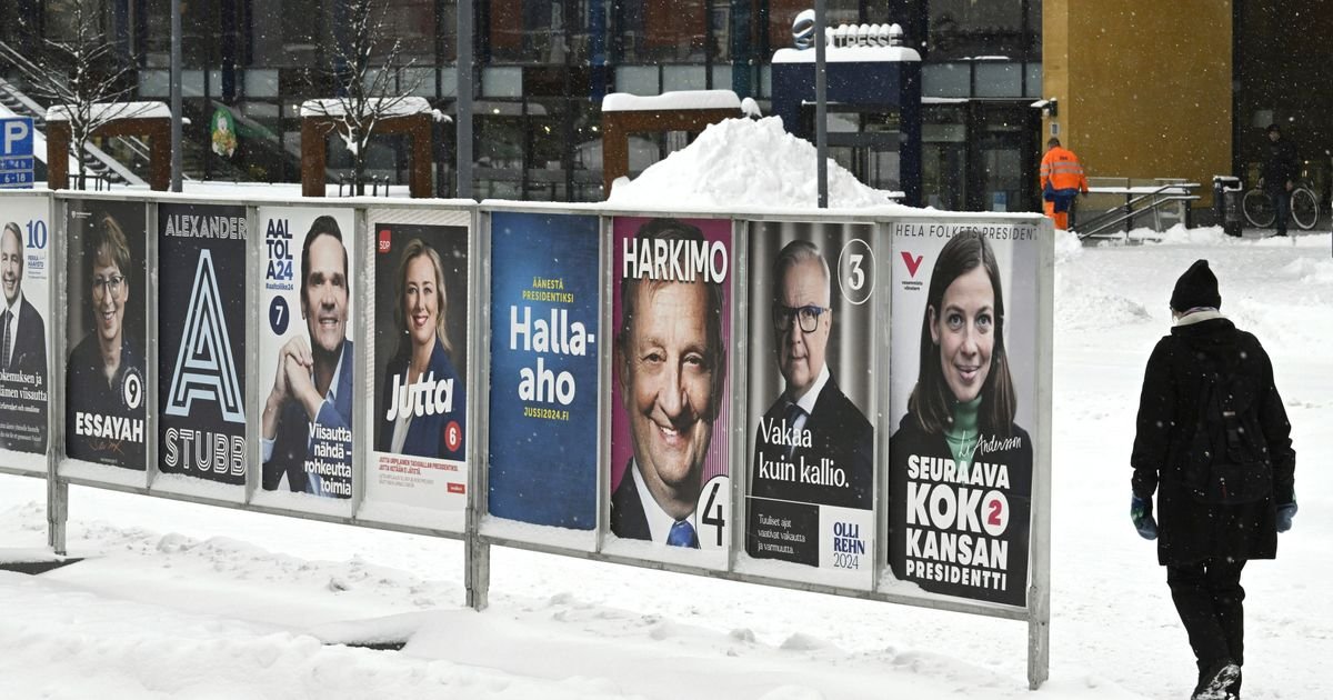 Finns go to the polls Sunday to elect a new president at a time of increased tension with Russia