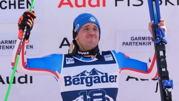 French skier Allegre upsets favorites in World Cup super-G for 1st career win