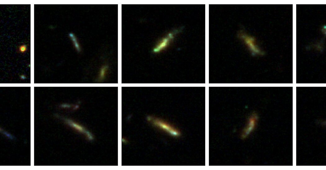 Galaxies in the Early Universe Were Shaped Like Bananas Study Suggests