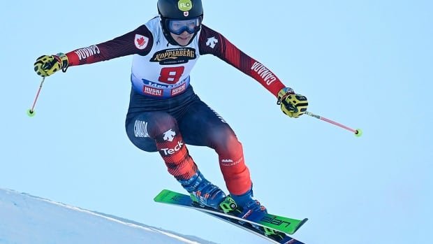 Hannah Schmidt captures ski cross gold on home snow in Nakiska, Alta.
