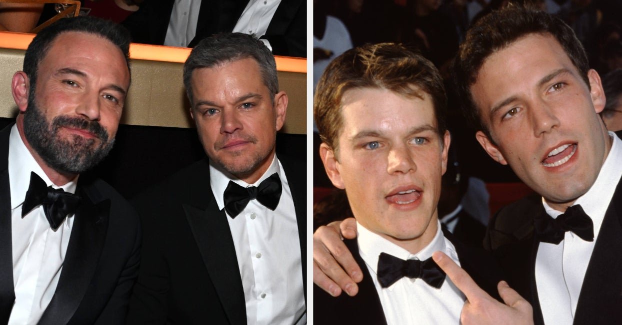 Heres Everything There Is To Know About Matt Damon And Ben Afflecks Super Sacred Friendship After Matt Randomly Name Dropped Ben Twice In A Red Carpet Interview