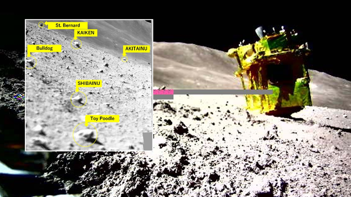 Japan’s upside-down SLIM moon lander wakes up on lunar surface and snaps new photos