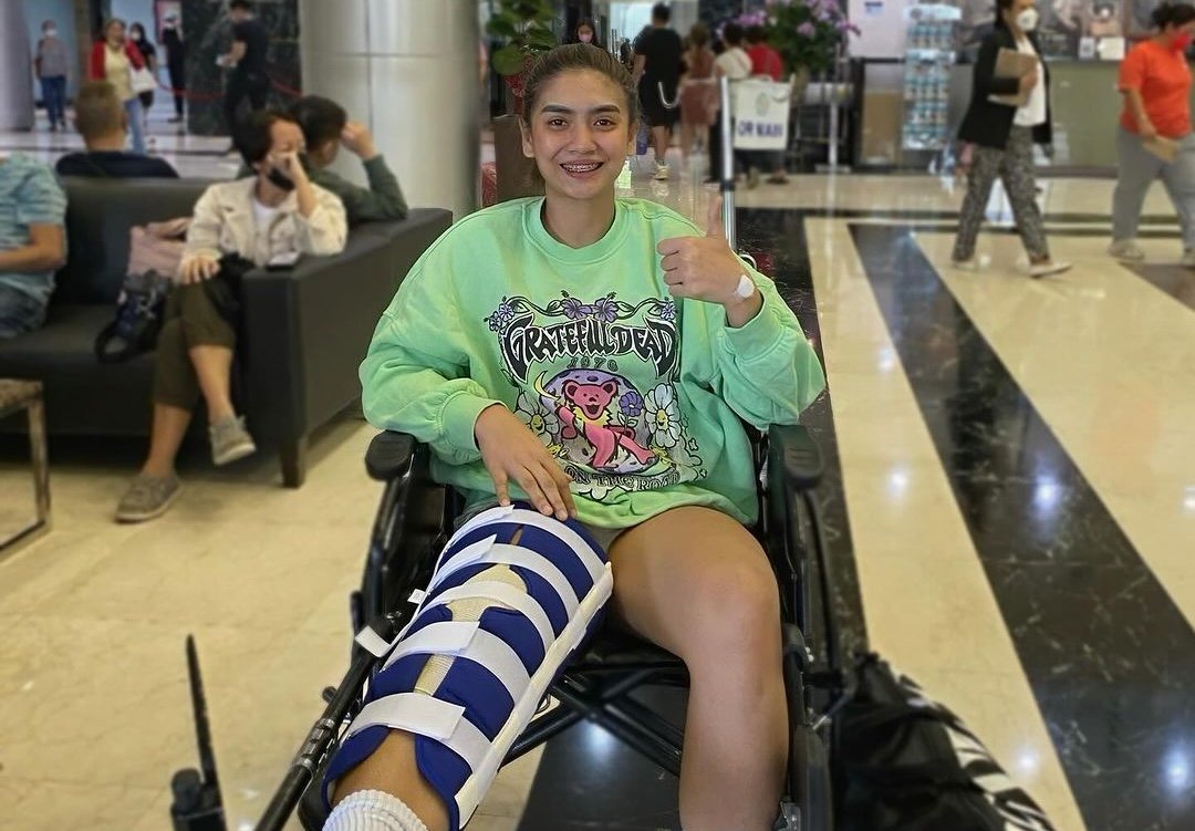 Jolina Dela Cruz undergoes knee surgery