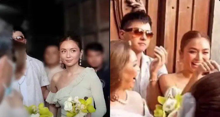 Kathryn Bernardo, Daniel Padilla Spotted At Wedding Of Robi Domingo