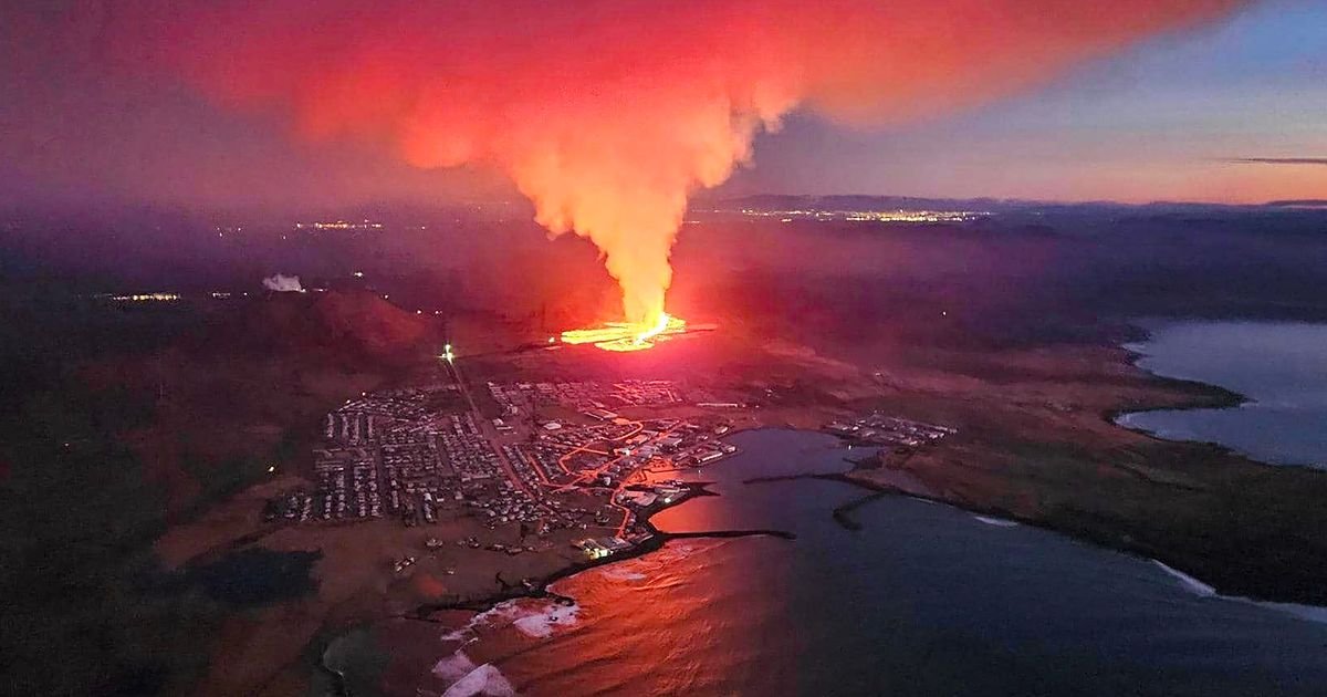 Lava Consumes Houses In Iceland Town As Volcano Erupts For 2nd Time This Month
