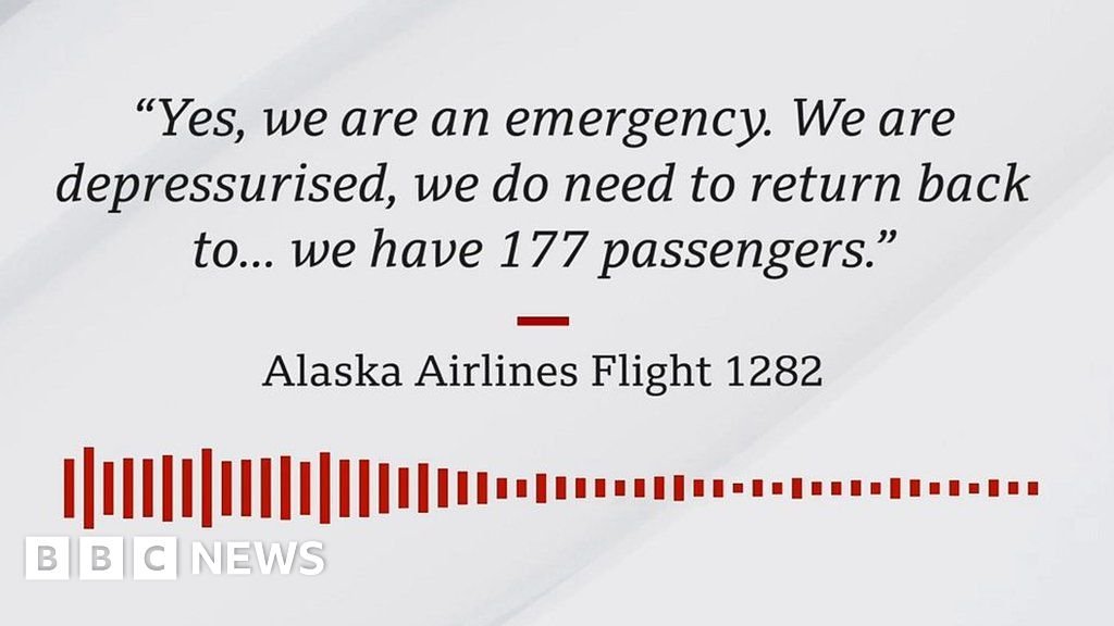 Listen Alaska flights distress call to air traffic control