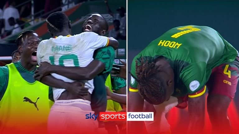 Mane steers ball past Onana to seal Senegal victory