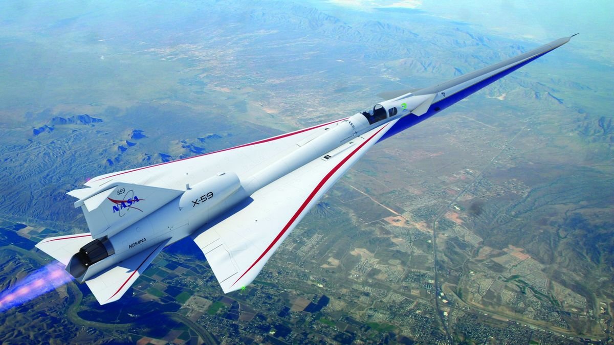 NASA to unveil X 59 quiet supersonic jet on Jan 12