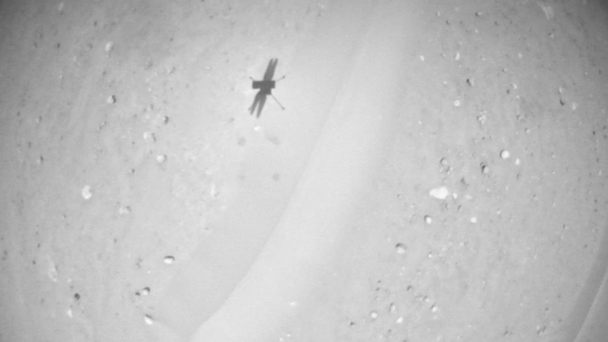 black and white photo of a small drone