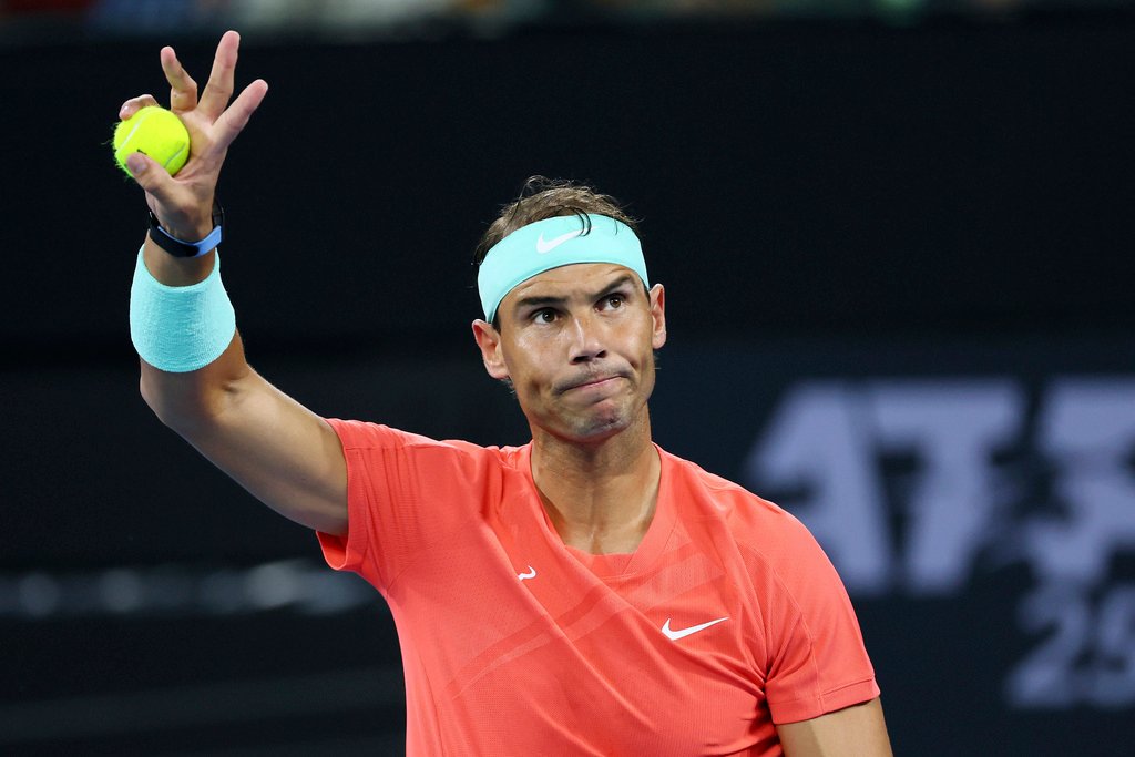 Nadal returns with win in first competitive singles match in a year