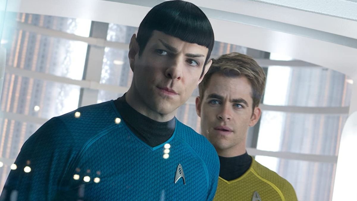 Star Trek 2009 Spock and Kirk