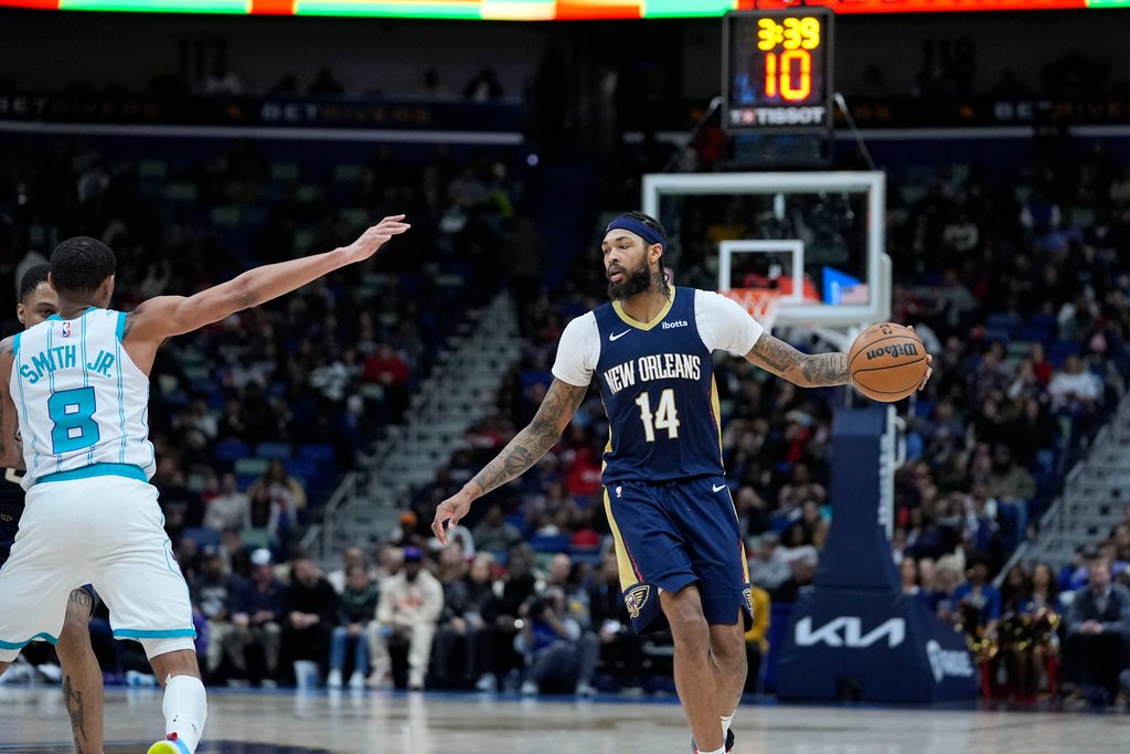 Pelicans set franchise record for 3s in win over Hornets