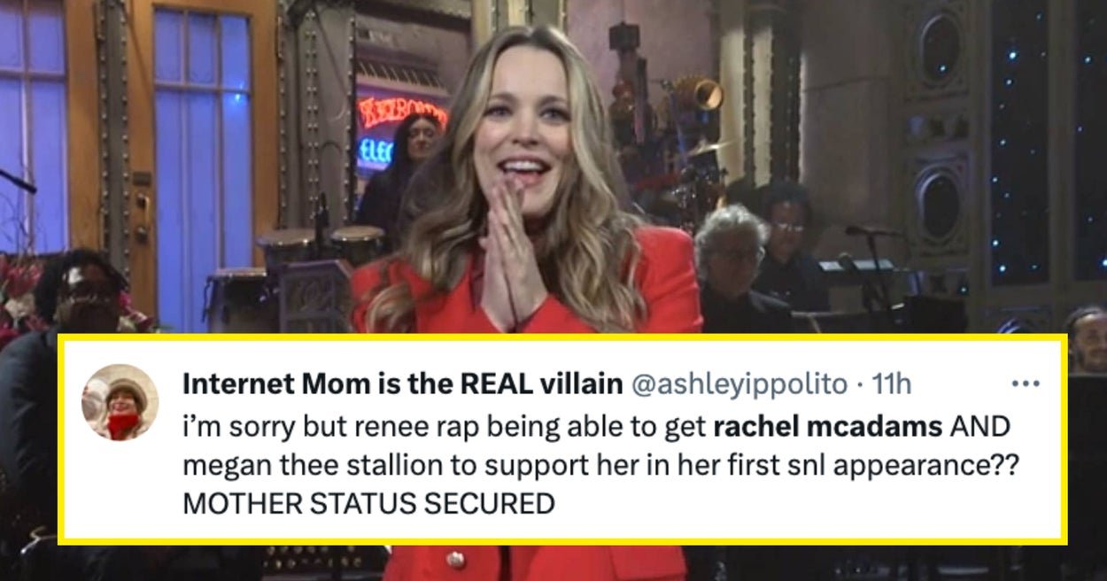Rachel McAdams Made A Surprise SNL Appearance And These Reactions Sum Up How I Feel About It