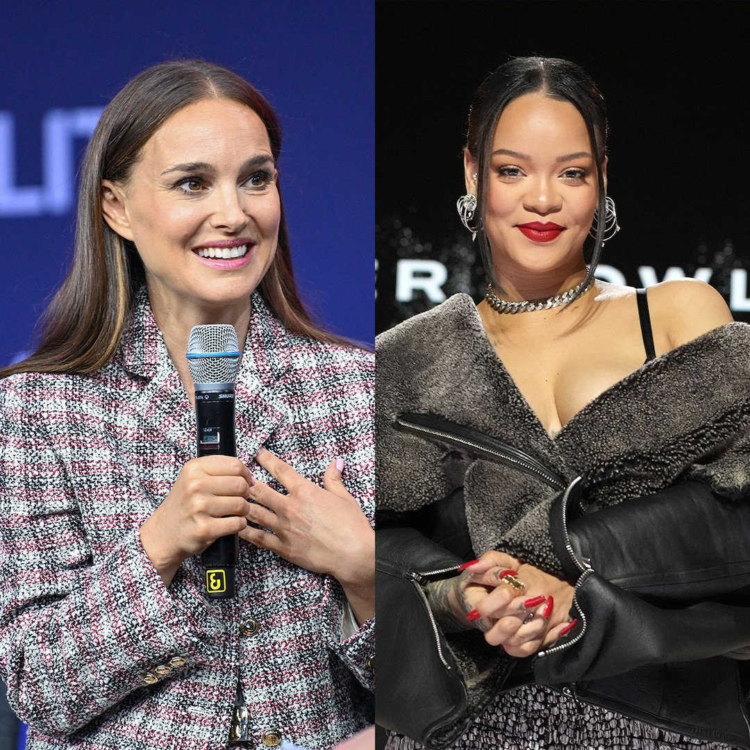 Rihanna Reacts to Meeting One of the Hottest B hes Natalie Portman