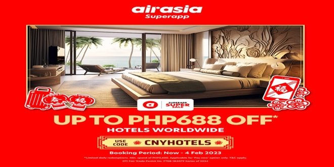 Ring in Chinese Lunar New Year with airasia Superapp’s Massive Discounts on Flights/Accommodations