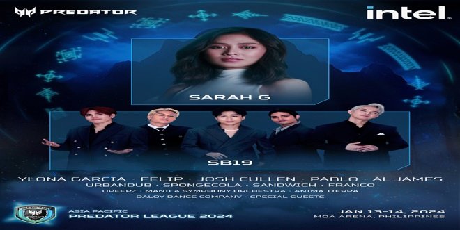 Sarah G/SB19 Ignite Asia Pacific Predator League 2024 Grand Finals with #AceYourWorld