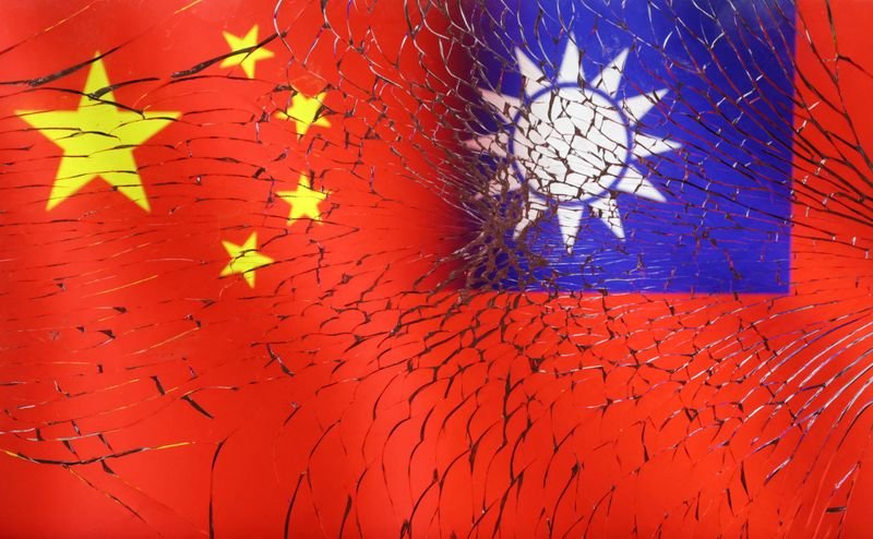 Taiwan angered at unilateral China change to Taiwan Strait flight path