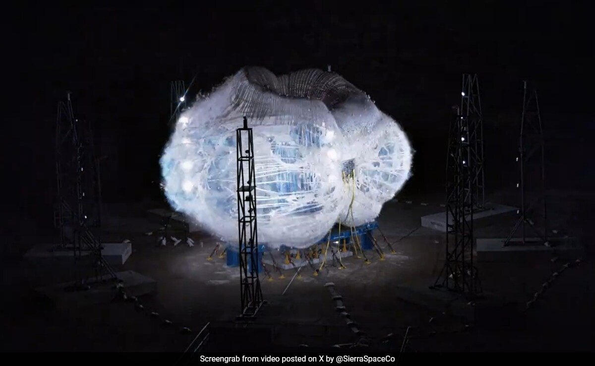 This Company Exploded Its Expandable Space Station Structure On Purpose